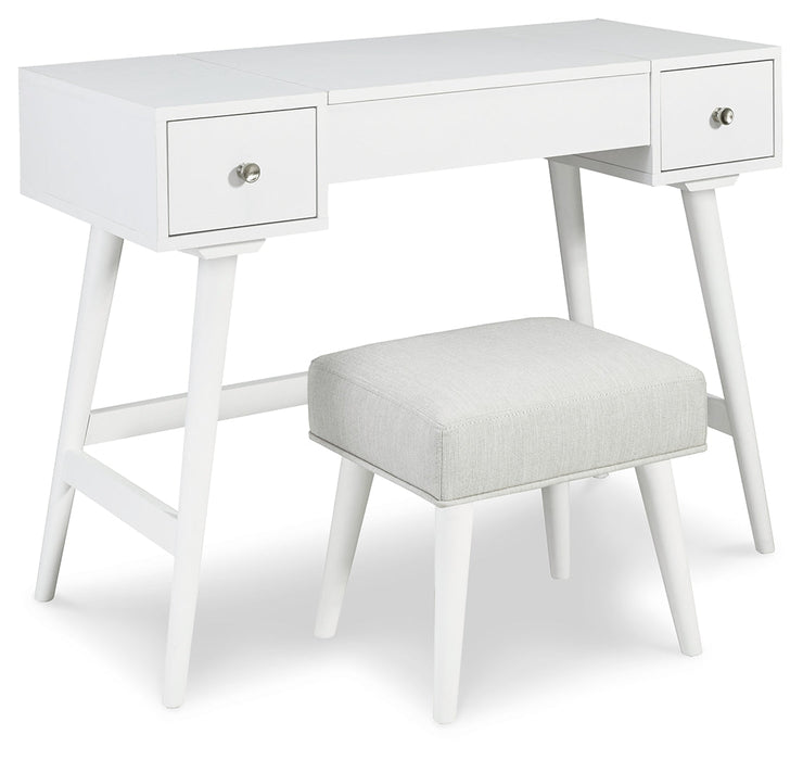 Thadamere Vanity with Stool - Gate FurnitureVanity