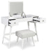 Thadamere Vanity with Stool - Gate FurnitureVanity