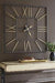 Thames Black/Gold Finish Wall Clock - Gate FurnitureOther Products