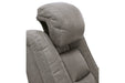 The Man - Den Gray Power Recliner - Gate FurniturePower Recliner