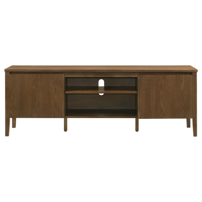 Thori 63-inch 2-door TV Stand Media Console Dark Brown - 701672