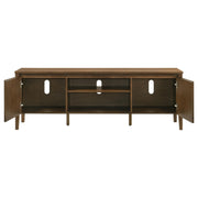 Thori 63-inch 2-door TV Stand Media Console Dark Brown - 701672