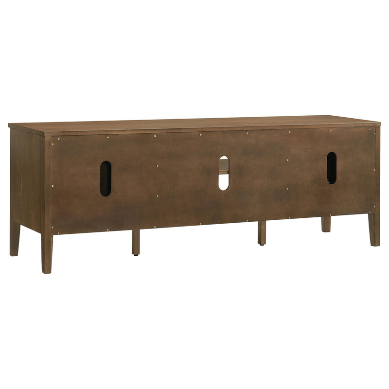 Thori 63-inch 2-door TV Stand Media Console Dark Brown - 701672