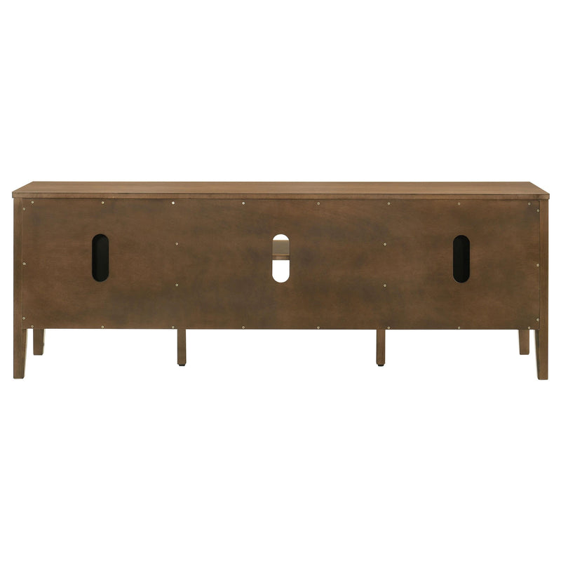 Thori 63-inch 2-door TV Stand Media Console Dark Brown - 701672
