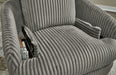 Tie-Breaker Fog Swivel Glider Recliner - 9490361