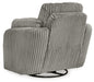 Tie-Breaker Fog Swivel Glider Recliner - 9490361