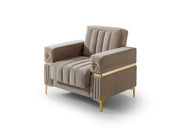 Tilda Convertible Chair in Beige - 200-ST-TIL-ANKA153-B