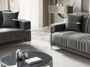 Tilda Convertible Loveseat in Beige - 200-ST-TIL-ANKA153-2