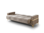 Tilda Convertible Loveseat in Beige - 200-ST-TIL-ANKA153-2