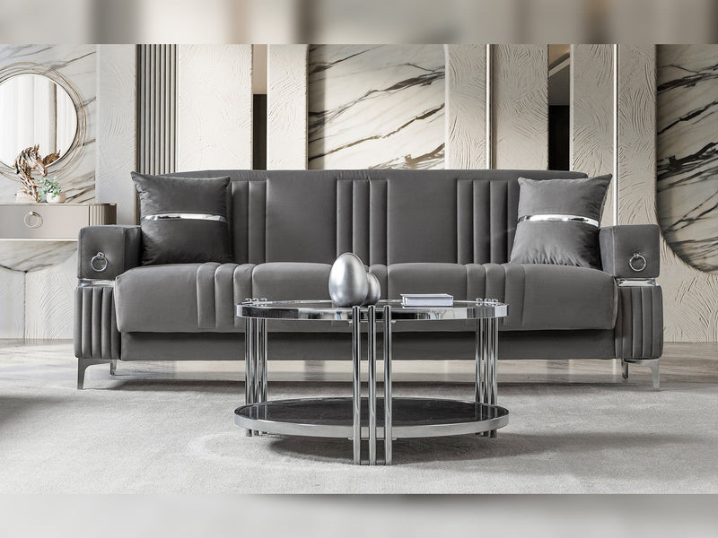 Tilda Convertible Loveseat in Grey - 200-ST-TIL-ANKA152-2