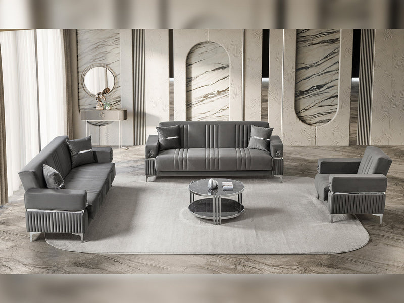 Tilda Convertible Sofa in Grey - 200-ST-TIL-ANKA152-3