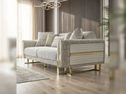 Tina Al 4-pieces (2 Sofa & 2 Chair) Livingroom in Beige - 200-ALT-TIN-3311