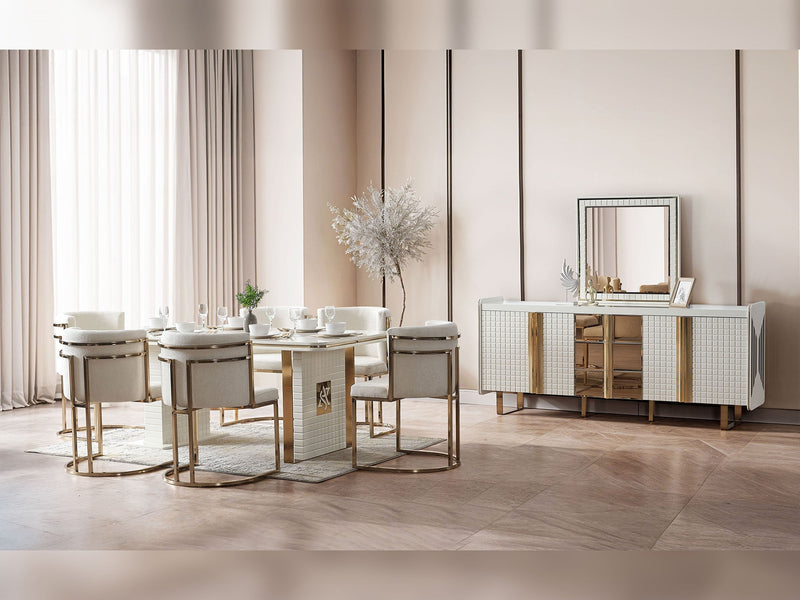 Tina Al  Dining Table - 200-ALT-TIN-DT-6