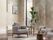 Tina Chair in Cream - 200-SER-TIN-SOFT03-B