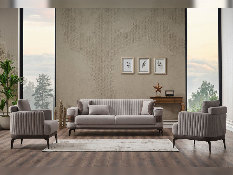 Tina Convertible Sofa in Cream - 200-SER-TIN-SOFT03-3