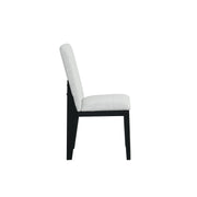 Tina - White Upholstered Dining Chair - D213-C