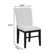 Tina - White Upholstered Dining Chair - D213-C
