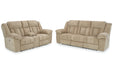 Tip - Off Wheat Power Reclining Living Room Set - Gate FurniturePower Reclining Living Room Set