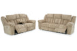 Tip - Off Wheat Power Reclining Living Room Set - Gate FurniturePower Reclining Living Room Set