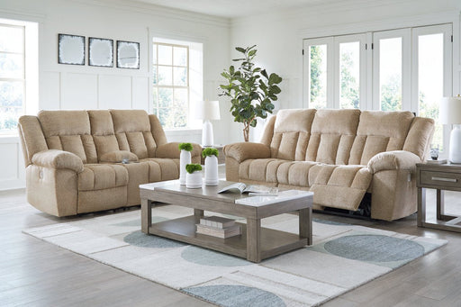 Tip - Off Wheat Power Reclining Living Room Set - Gate FurniturePower Reclining Living Room Set
