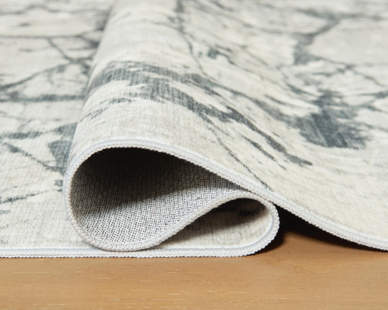 Tobinbury Gray Washable 5' x 7' Area Rug - R407422