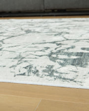 Tobinbury Gray Washable 8' x 10' Area Rug - R407421