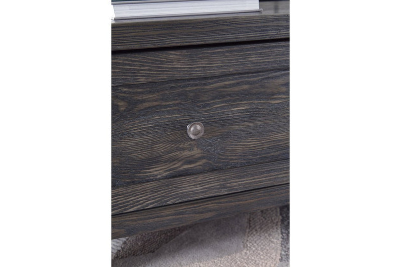 Todoe Dark Gray Coffee Table with Lift Top - Lara FurnitureCoffee Table