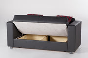 Tokyo 3 Seat Sleeper (Santa Glory Gray) 1 Piece - Lara FurnitureSleeper Sofa