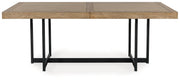 Tomtyn Light Brown Dining Extension Table - D622-35