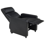 Toohey Upholstered Tufted Recliner Living Room Set Black - 600181-S3B