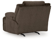 Top Tier 5 - Piece Sectional with Recliner in Chocolate - Gate FurnitureSectional
