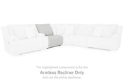 Top Tier Alloy Armless Recliner - 9270619