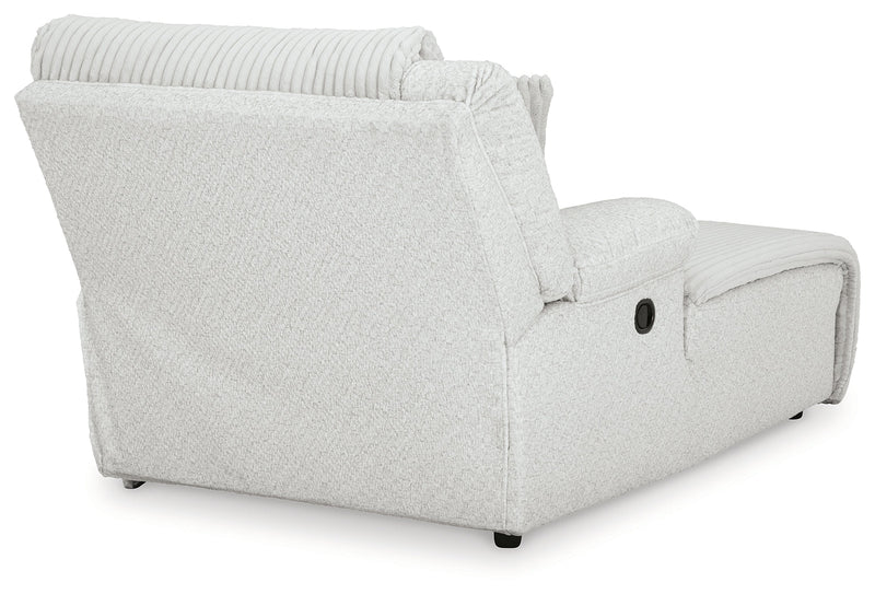 Top Tier Alloy Left-Arm Facing Press Back Chaise - 9270605