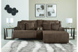 Top Tier Chocolate 3 - Piece Reclining Sectional Sofa with Chaise - Gate FurnitureReclining Sectional