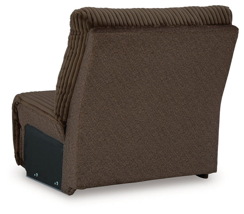 Top Tier Chocolate Armless Chair - 9270546