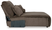 Top Tier Chocolate Right-Arm Facing Press Back Chaise - 9270507