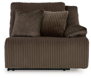 Top Tier Chocolate Right-Arm Facing Recliner - 9270541