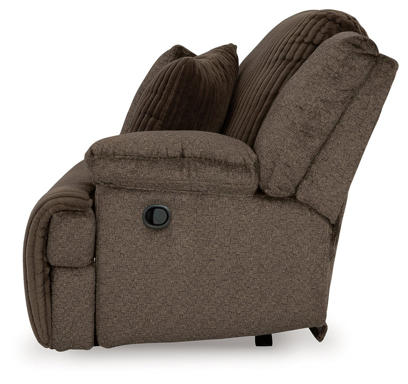 Top Tier Chocolate Right-Arm Facing Recliner - 9270541