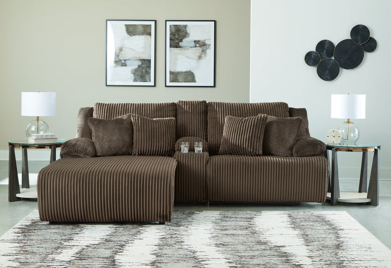 Top Tier Chocolate Sofa and Recliner from Ashley - Lara Furniture