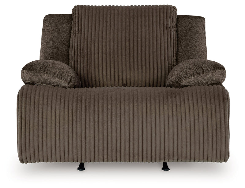 Top Tier Chocolate Sofa and Recliner from Ashley - Lara Furniture