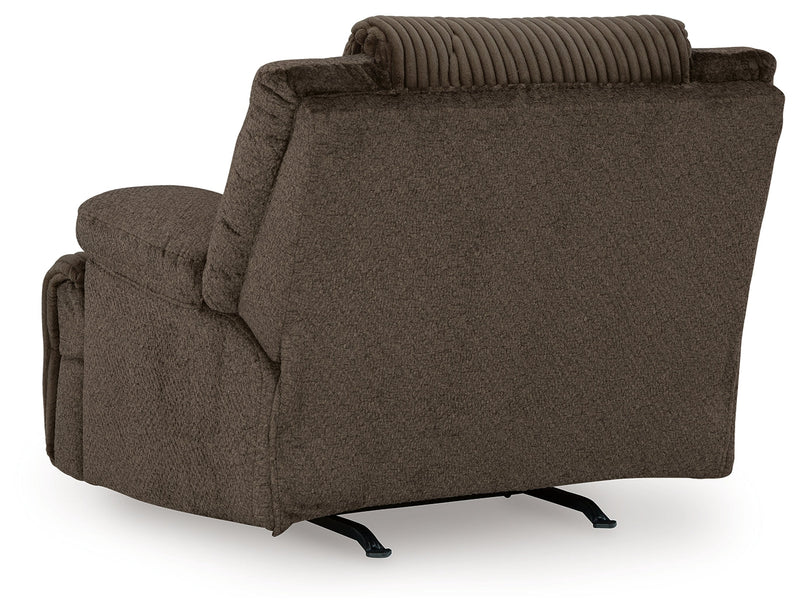Top Tier Chocolate Sofa and Recliner from Ashley - Lara Furniture