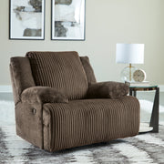 Top Tier Sofa and Recliner in Chocolate - Lara Furniture_Preset