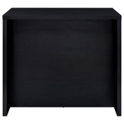 Topanga Engineered Wood Freestanding Home Bar Black - 182784