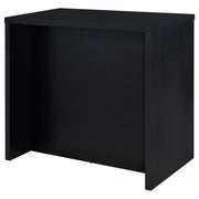 Topanga Engineered Wood Freestanding Home Bar Black - 182784