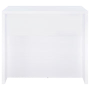Topanga Engineered Wood Freestanding Home Bar White - 182786