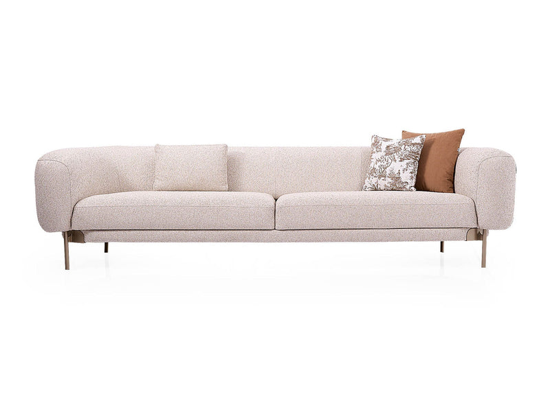 Tori Stationary 4 Seat Sofa in Brown - 200-ELI-TOR-T-885-4