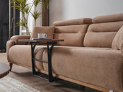 Torino 3-pieces (Relax Sofa & Relax Loveseat & Chair) Livingroom in Beige - Brown - 200-ELIF-TOR-A248-3R2R1