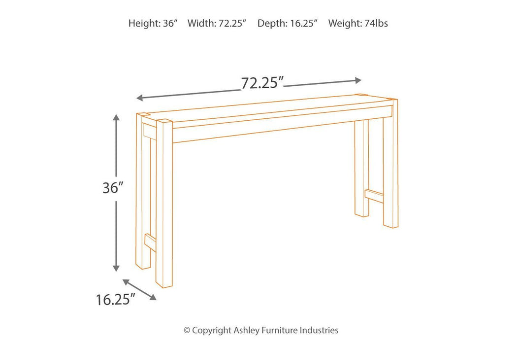 Torjin Brown/Gray Counter Height Dining Table - Gate FurnitureCounter Height Table