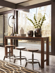 Torjin Brown/Gray Counter Height Set - Lara FurnitureCounter Height Set
