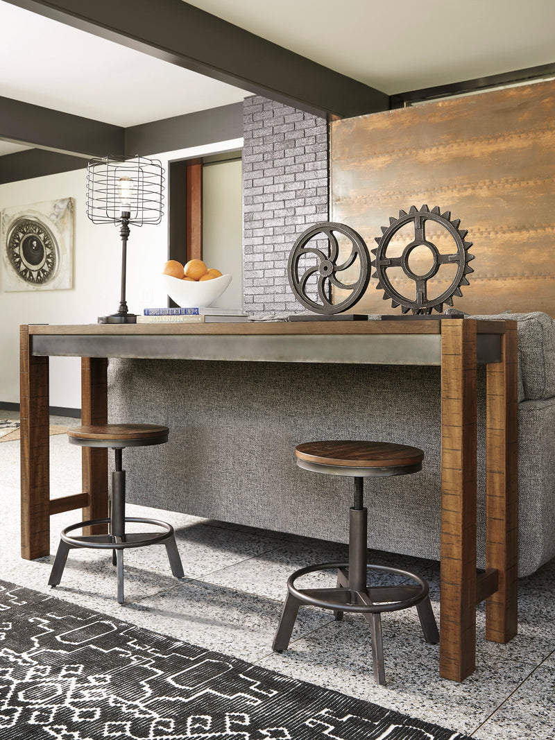 Torjin Brown/Gray Counter Height Set - Lara FurnitureCounter Height Set